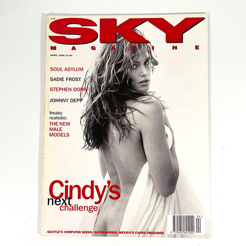 Sky magazine 1994 april cindy - magazine,