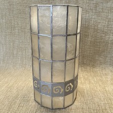 Capiz Lampshade Cylindrical