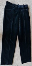 Hyphen black velvet Trousers Size UK Waist 30 inches Regular