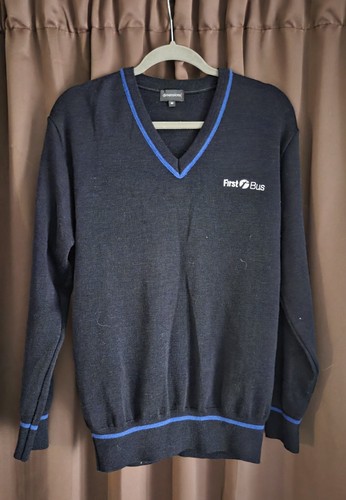 First bus uniform navy v - bus,