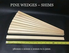 WOODEN WEDGES ~ SHIMS ~