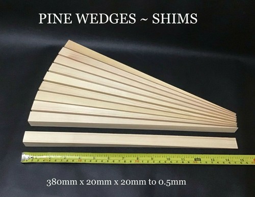 Wooden wedges shims - wooden, ~