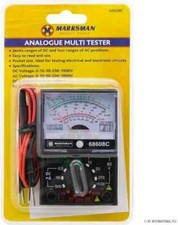 Analogue Multi meter Multi Read Electrical Circuit Tester Meter AC DC BLUE SPOT