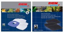 EHEIM PROFESSIONEL 3 FILTER FOAM FELT PAD SET CARBON FISH TANK PRO SPONGE MEDIA