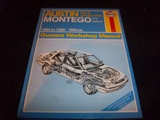Austin Montego Workshop Manual.