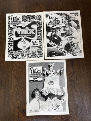 Lot flake magazine cereal - 3,