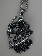Grim Reaper Pendant Necklace