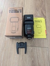 Yongnuo Speedlite YN468-II Flash Light for Nikon BOXED EXCELLENT CONDITION