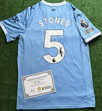 John Stones Signed Manchester