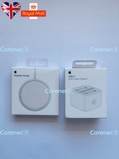 Genuine MagSafe Wireless Charger Apple iPhone 15 14 13 12 11 Pro A2140 MHXH3ZM/A