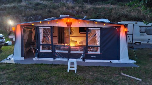 Caravan awning all season - awning,