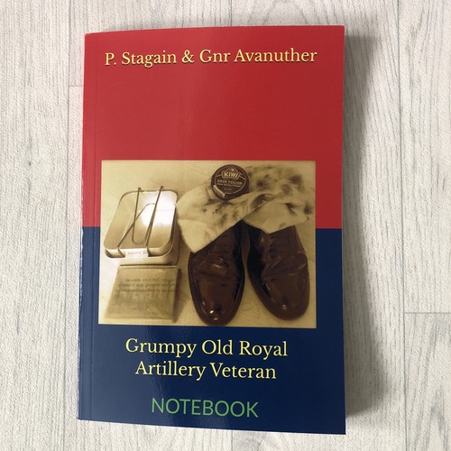 Royal artillery notebook - artillery,
