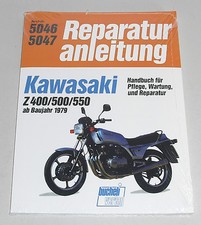 Reparaturanleitung Kawasaki Z 400 / Z 500 / Z 550 ab Baujahr 1979