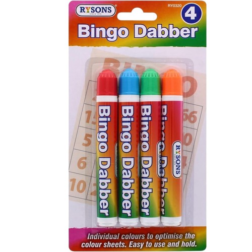 Rysons large bingo dabbers - 4,
