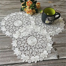 Round Floral Embroidery Lace