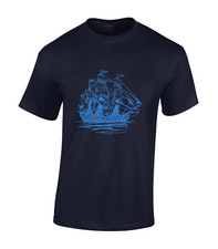 PIRATE SHIP SKETCH MENS T