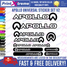 APOLLO Bikes Vinyl Decals