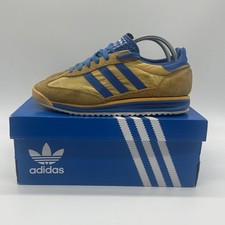 Adidas Originals SL72 RS UK 7 Yellow Royal Blue Classic Quality Trainers ie6526