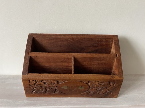 Vintage hand carved - vintage, wooden
