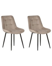 Set of 2 Dining Chairs MELROSE