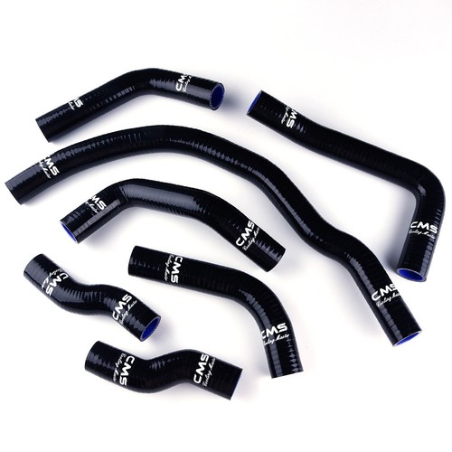 Black silicone radiator - black,