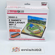 Rokuhan Z Gauge Z Shorty SS001-3 Mini Layout Set 2 Railway Model 1/220