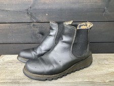 Fly London Black SALV Chelsea