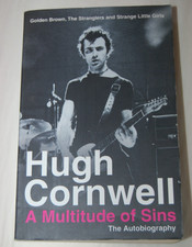 The Stranglers: Black & White - SIGNED Hugh Cornwall autobiography - 2005 1st ed