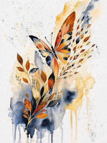 Emergence butterfly - 'emergence',