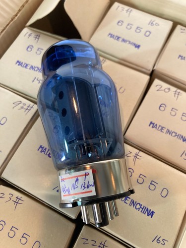 6550 vaccuum tubes matched - -,