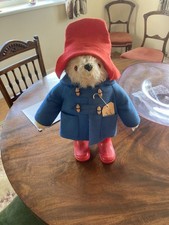 Gabrielle Designs Paddington Bear Reg 957892 with original Dunlop Wellies
