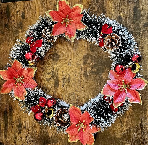 Artificial christmas wreath - artificial,