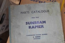 SUNBEAM RAPIER FACTORY