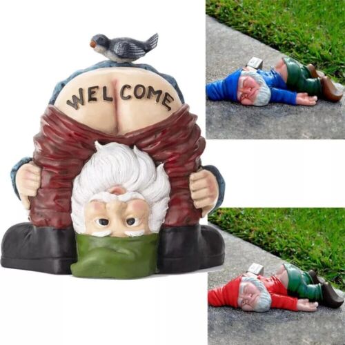 Drunk gnome patio - drunk,