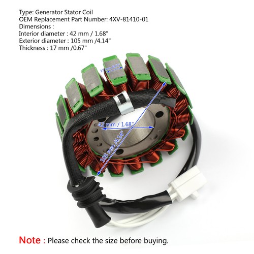 Stator fit for yamaha yzf - yamaha, r1