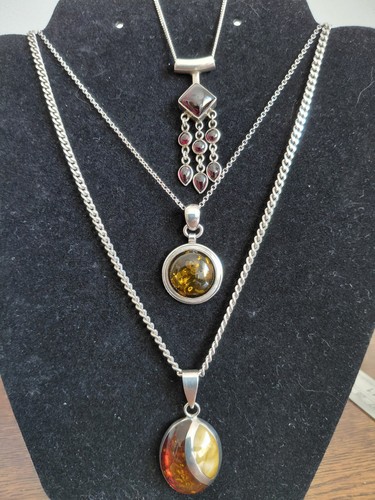 Lovely silver pendant - 3,