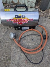 Clarke Little Devil  SS Space Heater 240v Garage Shed Workshop