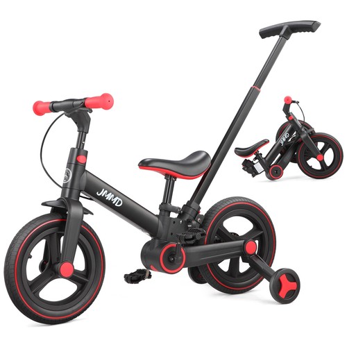 Toddler bike with push - toddler, handle