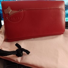 Radley Red leather TrI fold