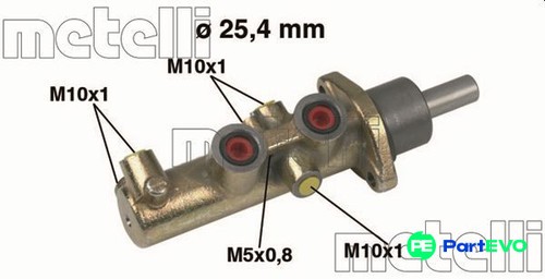 Metelli brake master cylinder - metelli,