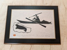 One 20th Century Inuit Woodblock Print By Henry Napartuk (1932-1985)
