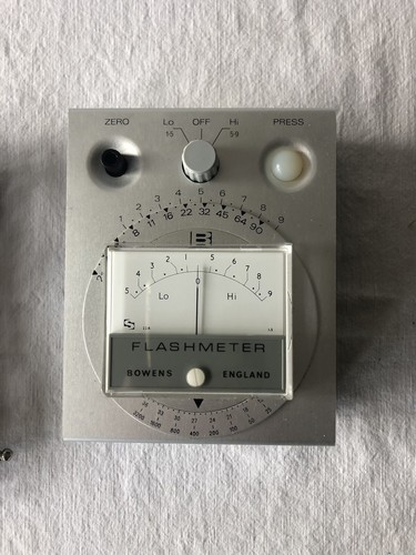 Vintage bowens flash meter - vintage,