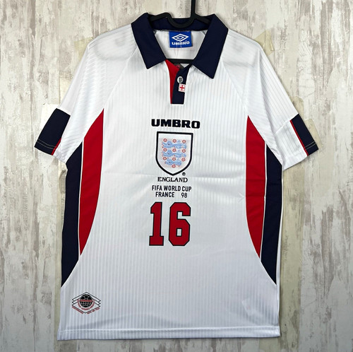 England umbro 1998 home - 1998, retro