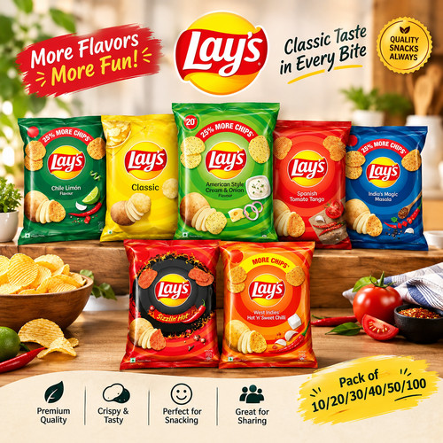 Lay crisps mixed - flavour, box