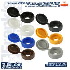 Hinged Screw Caps - Small To