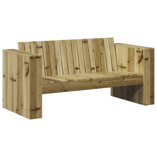 Garden sofa solid pine - pine, wood