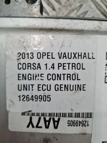 Opel corsa engine control - corsa,