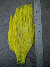 Hot Olive Cock Cape - Irish Nymphs Wet Fly Tying Materials