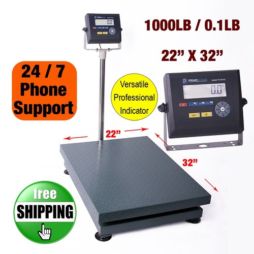 New 1000 bench scale - lb,