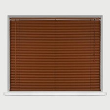 PVC VENETIAN BLIND - 25MM SLATS - BLACK / WHITE / CREAM / GREY - MANY SIZES